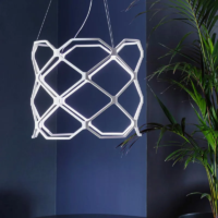 Nemo Titia LED-Pendelleuchte Weiß