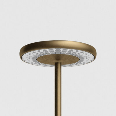 Rotaliana Sol F1 LED-Deckenfluter Bronze Dunkel - Chrom glänzend