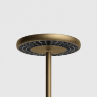 Rotaliana Sol F1 LED-Deckenfluter Bronze dunkel - Schwarz matt