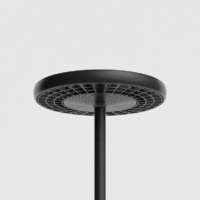 Rotaliana Sol F1 LED-Deckenfluter Schwarz matt - Schwarz matt