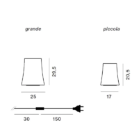 Foscarini Birdie Zero Tischleuchte – Bild 9
