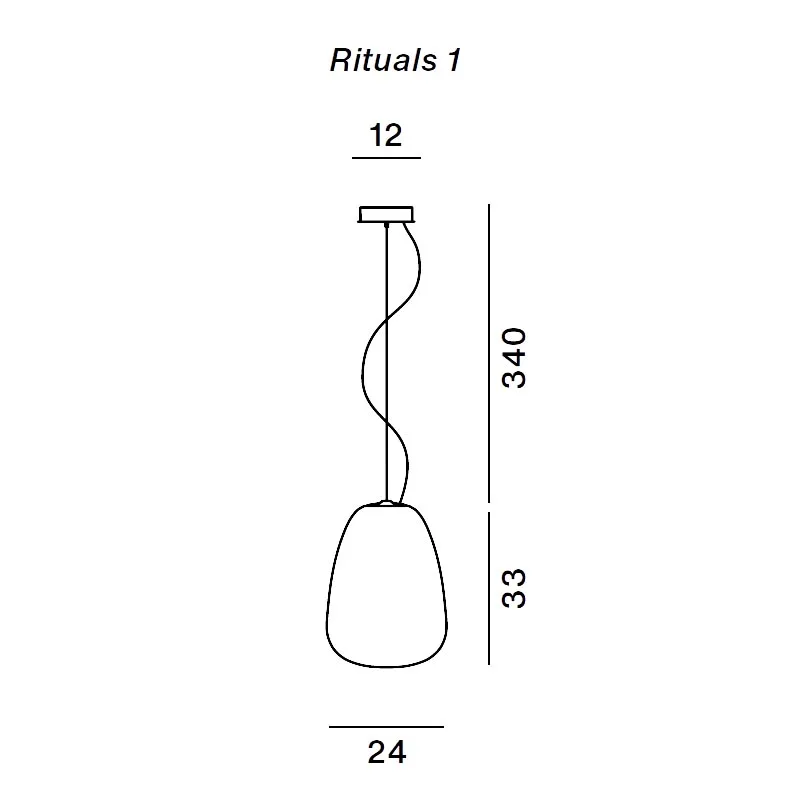Foscarini Rituals 1 Pendelleuchte – Bild 9