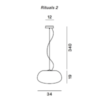 Foscarini Rituals 2 Pendelleuchte – Bild 11