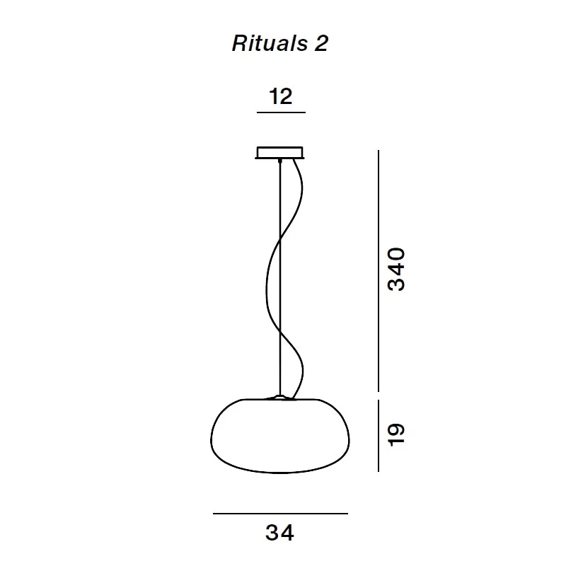 Foscarini Rituals 2 Pendelleuchte – Bild 11