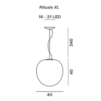 Foscarini Rituals XL Pendelleuchte – Bild 4