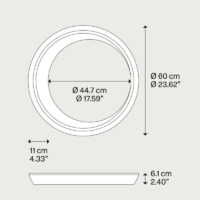 Lodes Tidal 60 LED-Deckenleuchte – Bild 12