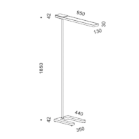 Serien Lighting SLICE² Floor LED-Stehleuchte – Bild 16