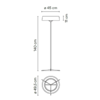 Vibia Dama LED-Stehleuchte – Bild 10