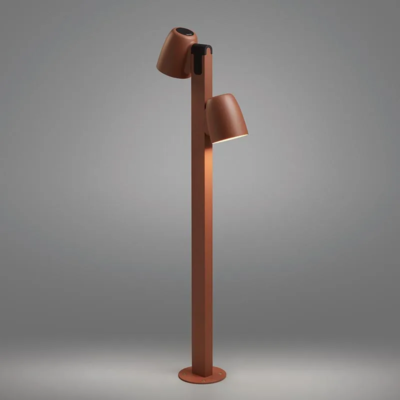 Bover Nut B/90/2L Outdoor LED-Pollerleuchte Terracotta