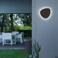 Bover Tria 05 Outdoor Wandleuchte Ø 33 cm – Bild 4