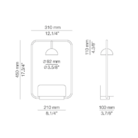 Estiluz Cupolina A-3930 LED-Wandleuchte – Bild 6