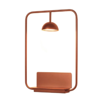 Estiluz Cupolina A-3930 LED-Wandleuchte Terracotta