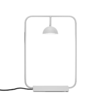 Estiluz Cupolina M-3937 LED-Tischleuchte in Weiß