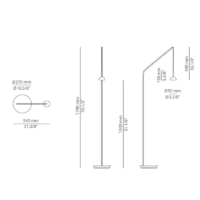 Estiluz Cupolina P-3939 LED-Stehleuchte – Bild 7