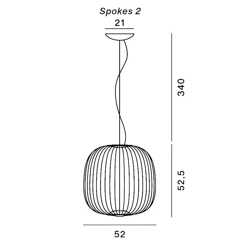Foscarini Spokes 2 LED-Pendelleuchte – Bild 13