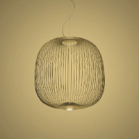Foscarini Spokes 2 LED-Pendelleuchte Gold