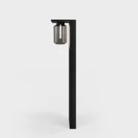 IP44.DE Dia LED-Pollerleuchte Deep Black