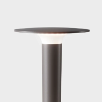 IP44 Lix Spike Solar Bodenleuchte Cool Brown