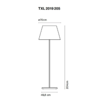 Marset TXL 2019 205 Outdoor Stehleuchte – Bild 6