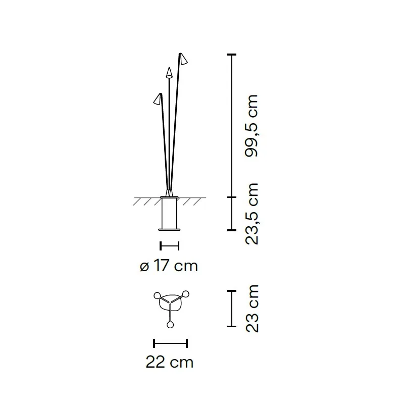 Vibia Brisa Outdoor Stehleuchte 4635 – Bild 7