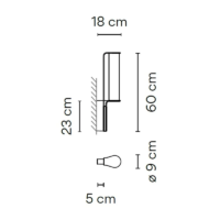 Vibia Class 2820 LED-Außenwandleuchte – Bild 3