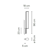 Vibia Class 2825 LED-Außenwandleuchte – Bild 3