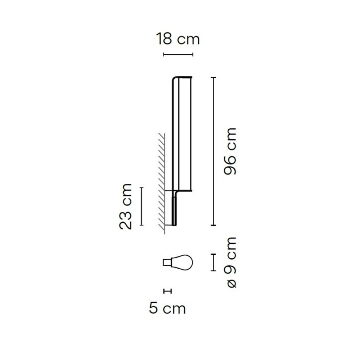 Vibia Class 2825 LED-Außenwandleuchte – Bild 3