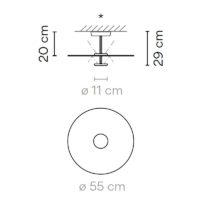 Vibia Flat 5915 LED-Deckenleuchte – Bild 5