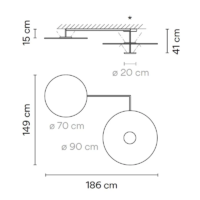 Vibia Flat 5924 LED-Deckenleuchte – Bild 6