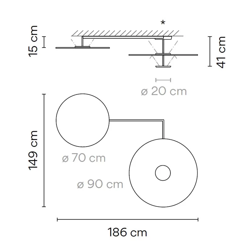 Vibia Flat 5924 LED-Deckenleuchte – Bild 6