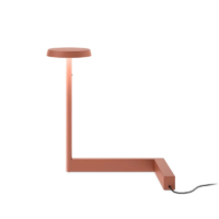 Vibia Flat 5970 LED-Tischleuchte Terra Rot