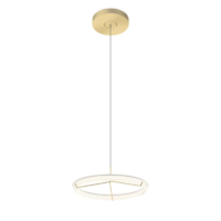 Vibia Halo Jewel 2350 LED-Pendelleuchte Gold