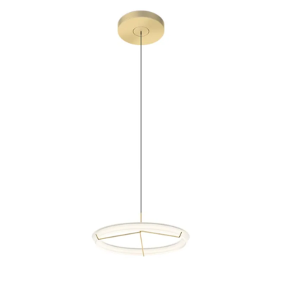 Vibia Halo Jewel 2350 LED-Pendelleuchte Gold