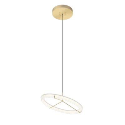 Vibia Halo Jewel 2351 LED-Pendelleuchte Gold