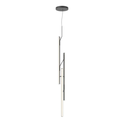 Vibia Halo Jewel 2356 LED-Pendelleuchte Schwarz