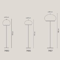 Vibia Knit LED-Stehleuchte – Bild 7
