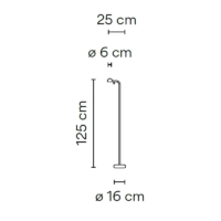 Vibia Pin 1650 LED-Tischleuchte – Bild 9