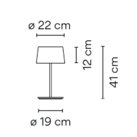 Vibia Warm 4896 Tischleuchte – Bild 8