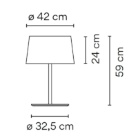 Vibia Warm 4901 Tischleuchte – Bild 9
