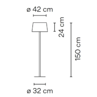 Vibia Warm 4906 Stehleuchte – Bild 5