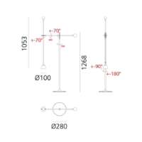 Artemide Ixa Floor LED-Stehleuchte – Bild 7