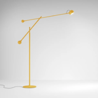 Artemide Ixa Floor LED-Stehleuchte Gelb