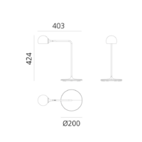 Artemide Ixa Table LED-Tischleuchte – Bild 7