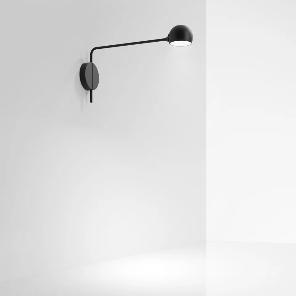 Artemide Ixa LED-Wandleuchte Anthrazit