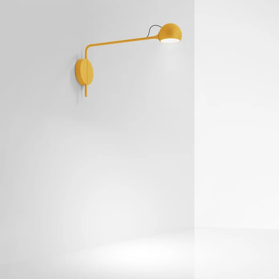 Artemide Ixa LED-Wandleuchte Gelb