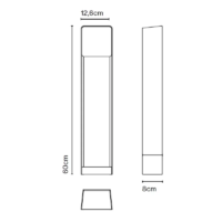 Marset Lab B 60 Pollerleuchte – Bild 10