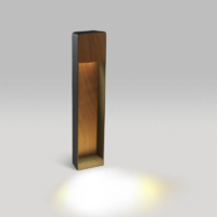 Marset Lab B 60 Pollerleuchte Irokoholz dunkel