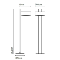 Marset Plaff-on Pollerleuchte LED – Bild 6