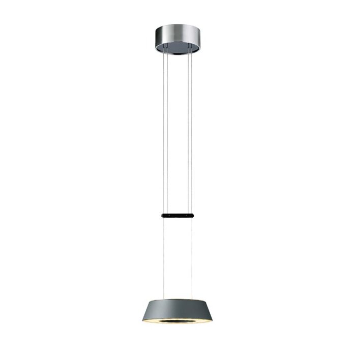 OLIGO Glance LED-Pendelleuchte 1-flammig Grau matt