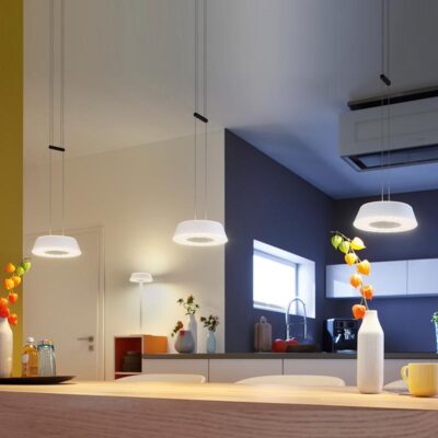 OLIGO Glance LED-Pendelleuchte 3-flammig Kücheninsel Beleuchtung